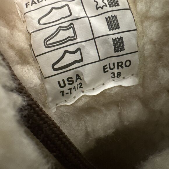 Pajar 63 Canada Weathergear Fair Isle Shearling Lined Lace Up Grip Boots 7-7.5 - Picture 10 of 16